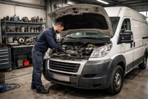 découvrez quel budget prévoir pour l'entretien d'un utilitaire diesel après 150 000 km et comment optimiser vos coûts pour assurer sa longévité.