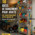 Une chambre d'enfant bien rangée avec des solutions de rangement créatives pour les jouets.