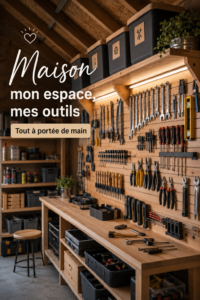 Un intérieur chaleureux et pratique avec des éléments de décoration harmonieux.