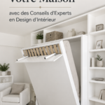 Intérieur d'une maison chaleureuse avec des éléments de décoration modernes
