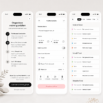 Illustration de l'application Schedula montrant un emploi du temps organisé et des tâches à réaliser