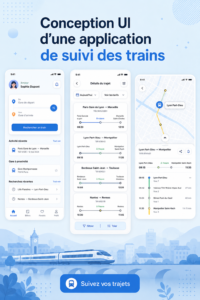 Conception d'une application de suivi des trains avec une interface conviviale