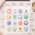 Une étudiante utilisant une application gratuite sur son ordinateur portable.