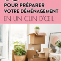 Femme emballant des cartons pour un déménagement rapide et organisé