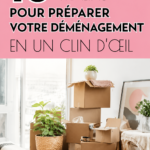Femme emballant des cartons pour un déménagement rapide et organisé
