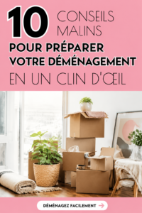 Femme emballant des cartons pour un déménagement rapide et organisé