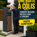 Boîte à colis extérieure en bois, pratique et esthétique