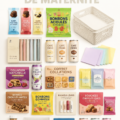 Panier cadeau coloré rempli d'articles pour les infirmières de maternité