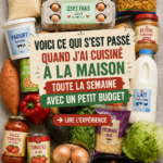Plats faits maison sur une table, couleurs vives et appétissantes.