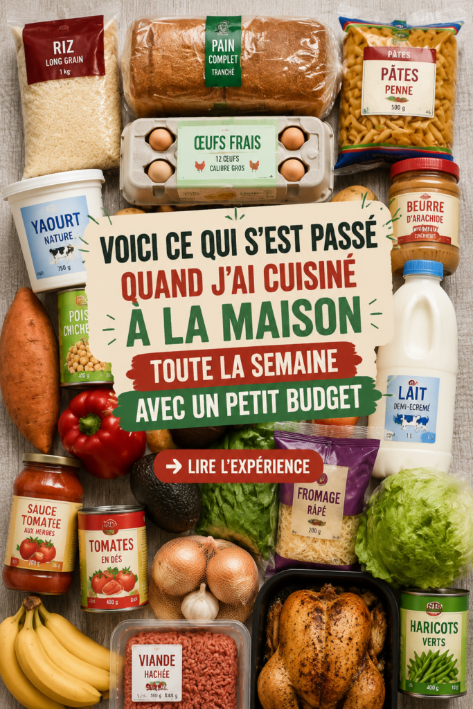 Plats faits maison sur une table, couleurs vives et appétissantes.