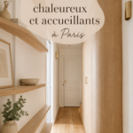 Un salon chaleureux et accueillant dans un petit appartement