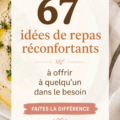 Plat réconfortant composé de soupe et de pain frais
