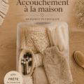 Femme enceinte préparant la chambre pour un accouchement à domicile