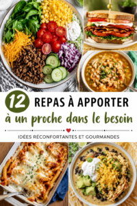 Plat réconfortant servi dans un joli bol, illustrant des recettes à offrir.