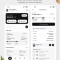 Capture d'écran d'une application de suivi de colis sur un smartphone