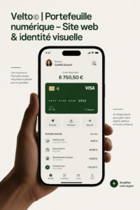 Capture d'écran de l'application Velto© sur smartphone avec interface conviviale