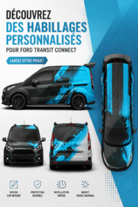 Ford Transit Connect avec un design de branding original