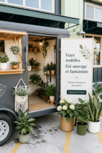 Ambiance estivale chaleureuse avec des éléments décoratifs colorés