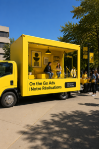 Exemples de publicités extérieures créatives en milieu urbain