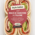 Des rouleaux apéritifs italiens fait maison, prêts à déguster.