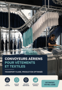 Système de transport de vêtements en milieu domestique