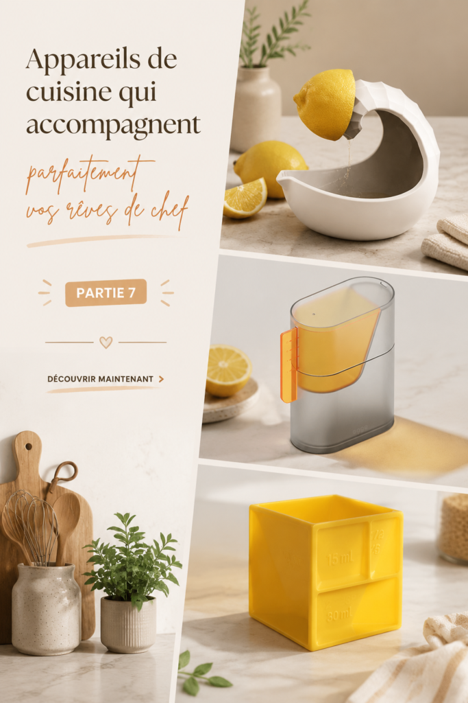 Un ensemble d'appareils de cuisine modernes sur un plan de travail.