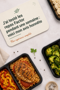 Photos de plats variés et appétissants de repas livrés, montrant la diversité des choix.