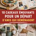 Un joli cadeau empli d'émotion pour un départ d'ami.