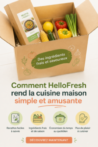 Un plat préparé avec des ingrédients HelloFresh, mettant en avant des légumes frais et une présentation soignée.