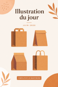 Une illustration quotidienne créative sur un bureau, symbolisant l'inspiration et la créativité.