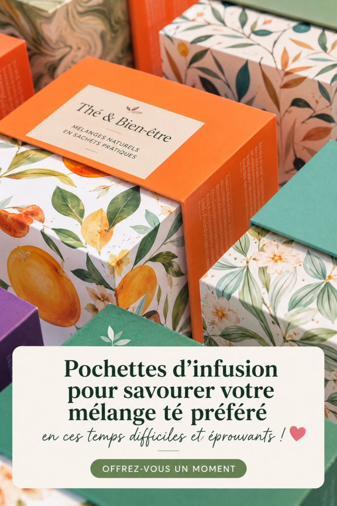 Infusion de thé dans une tasse avec des feuilles de thé visibles