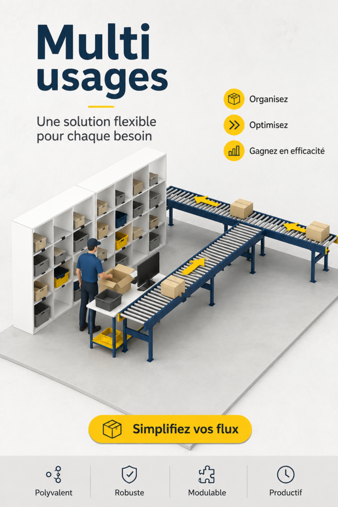 Femme utilisant un logiciel de logistique pour gérer ses envois