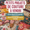 Femme réalisant un projet de couture simple pour offrir en cadeau.