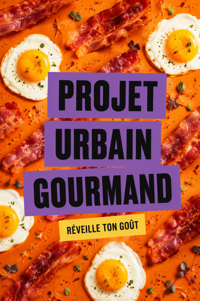 Illustration d'une cuisine moderne inspirée par le projet Urban Eat.