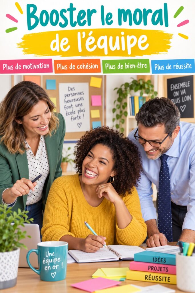 Réunion d'équipe chaleureuse et collaborative
