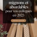 Un ensemble de cadeaux adorables et pratiques pour les collègues, idéal pour le bureau.