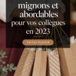 Un ensemble de cadeaux adorables et pratiques pour les collègues, idéal pour le bureau.