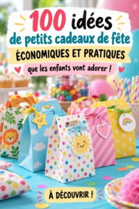 Idées de cadeaux d'anniversaire pratiques pour enfants.