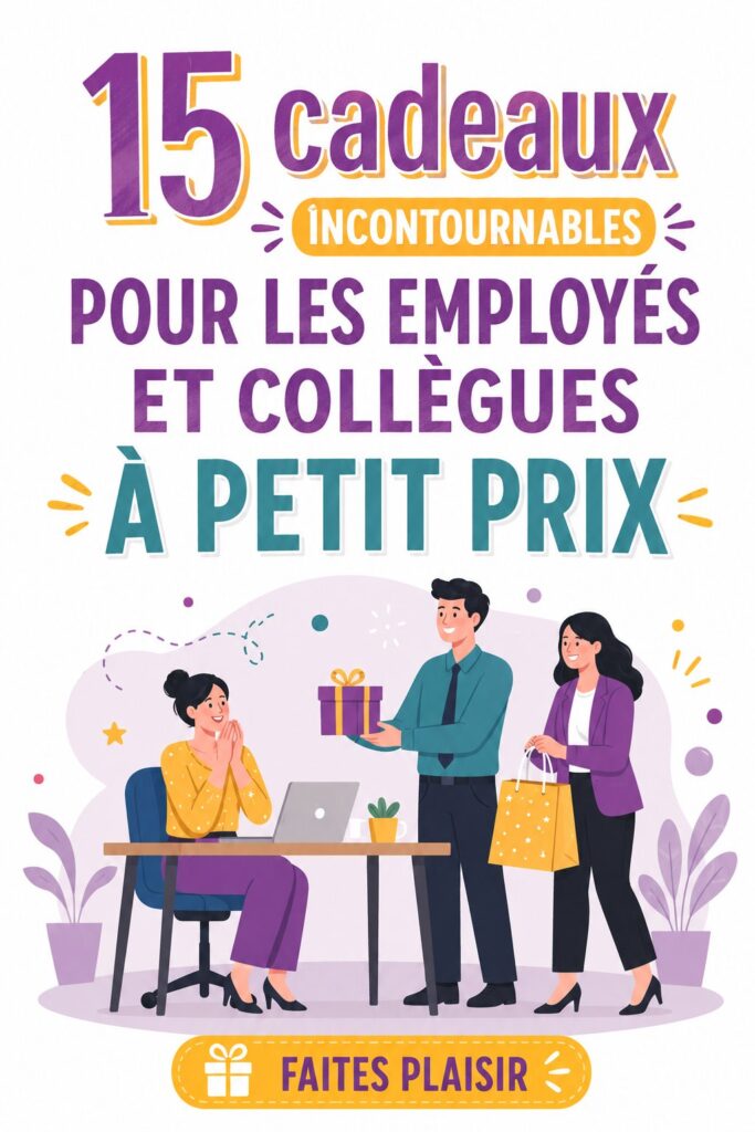 Idées de cadeaux pratiques à petit prix pour les collègues au bureau