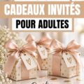 Une table décorée avec des cadeaux pratiques pour célébrer un événement spécial.
