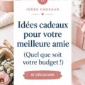 Cadeau soigneusement emballé pour une amie, reflétant une attention particulière.