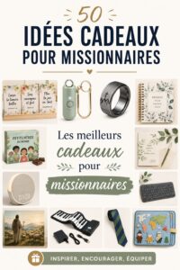 Des idées cadeaux réconfortantes pour les missionnaires en mission