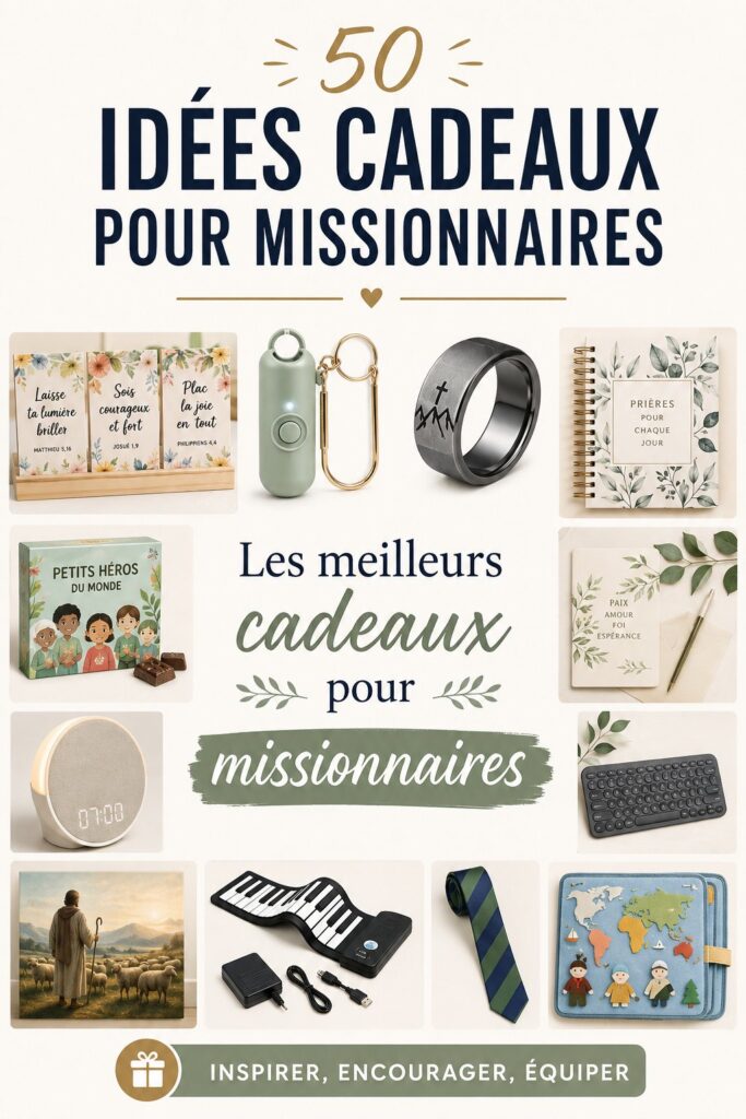 Des idées cadeaux réconfortantes pour les missionnaires en mission
