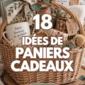 Panier-cadeau rempli d'éléments variés, idéal pour toutes les occasions