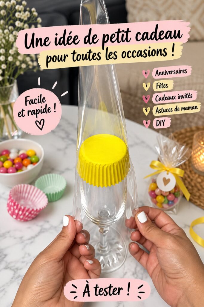 Un assortiment de petits cadeaux DIY joliment présentés pour une fête
