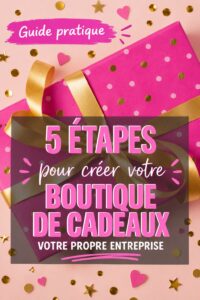 Une boutique de cadeaux avec des décorations chaleureuses et des produits colorés.