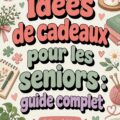 Un panier-cadeau bien rempli pour un senior avec des douceurs et des articles pratiques.